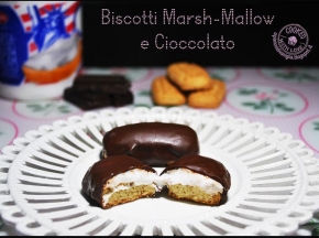 Biscotti Marsh-Mallow e Cioccolato